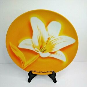 Vintage Givenchy Lily Porcelain Floral Plate
